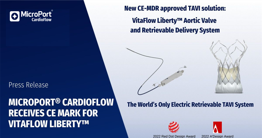 CardioFlow’s VitaFlow Liberty<sup>®</sup> Granted EU CE-MDR Mark,  Advancing Global Expansion Roadmap