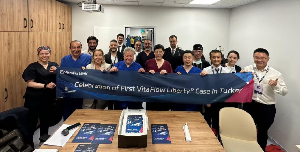 VitaFlow Liberty<sup>®</sup> Successfully Conducts First Commercial Clinical Applications in Turkey