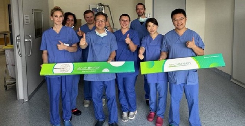 AnchorMan<sup>®</sup> Successfully Completes First Clinical Applications in Germany