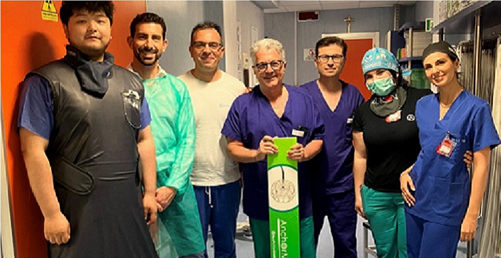 MicroPort CardioFlow Announces First Series of AnchorMan™ LAAC System Implantations in Italy